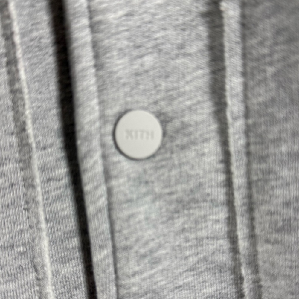 Kith Marvin Bomber Jacket color Heather Grey size Small   ( Runs big size up ) - Picture 3 of 9